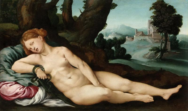 Scorel, Jan van -- De stervende Cleopatra, 1520-1524