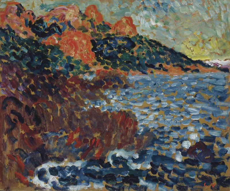 Seacoast with Red Rocks, 1903