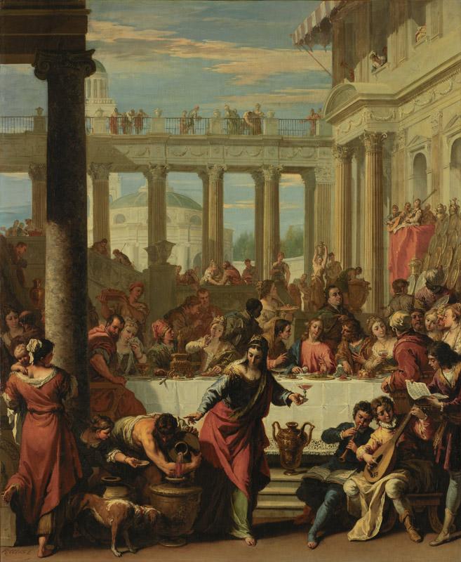 Sebastiano Ricci - The Marriage Feast at Cana, 1712-1715