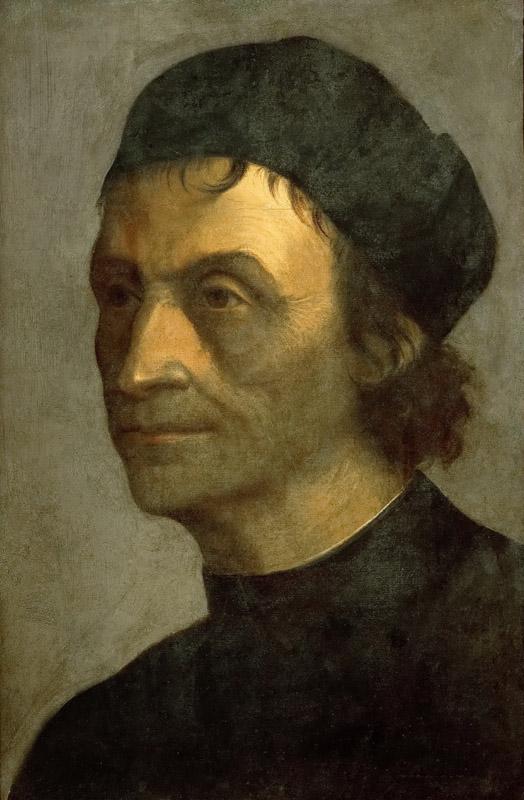 Sebastiano del Piombo (c. 1485-1547) -- Portrait of a Priest