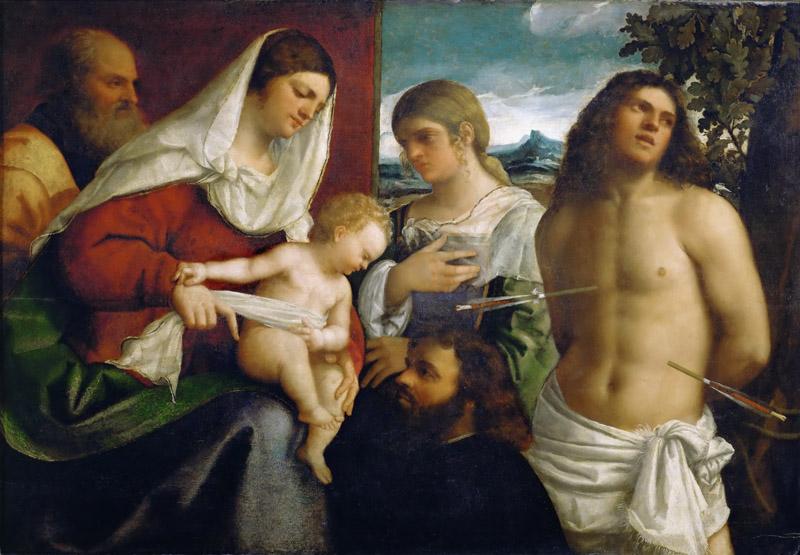 Sebastiano del Piombo (c. 1485-1547) -- Sacra Conversazione