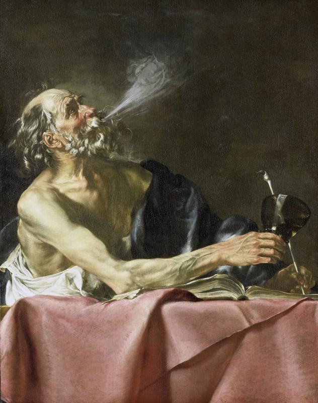 Serodine, Giovanni -- De roker allegorie op de vergankelijkheid, 1615-1625
