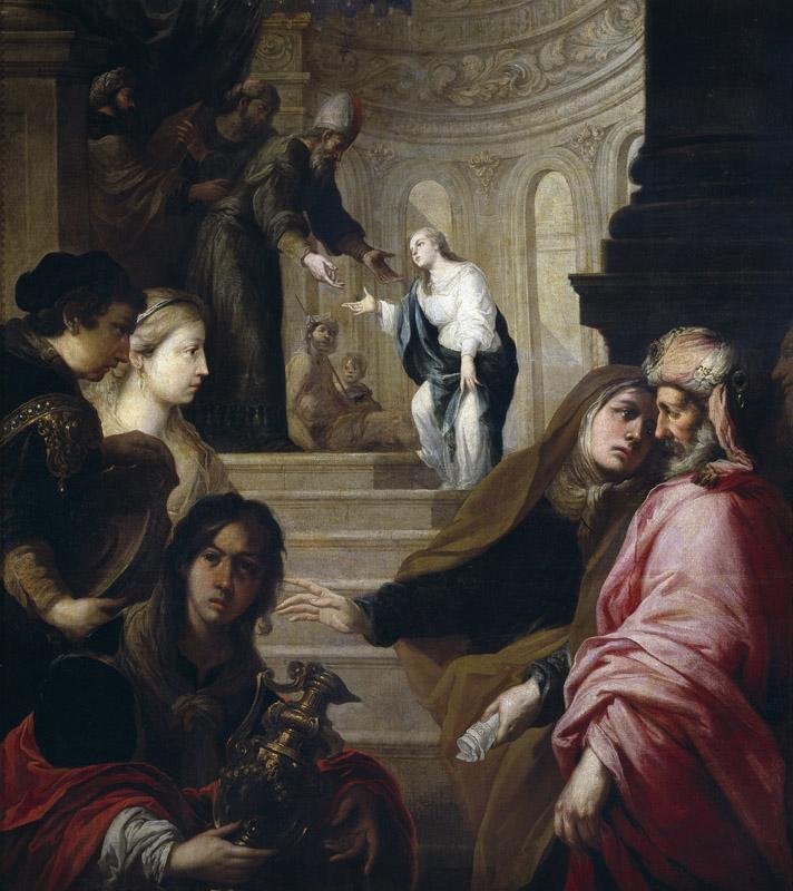Sevilla y Romero, Juan de-La Presentacion de la Virgen en el Templo