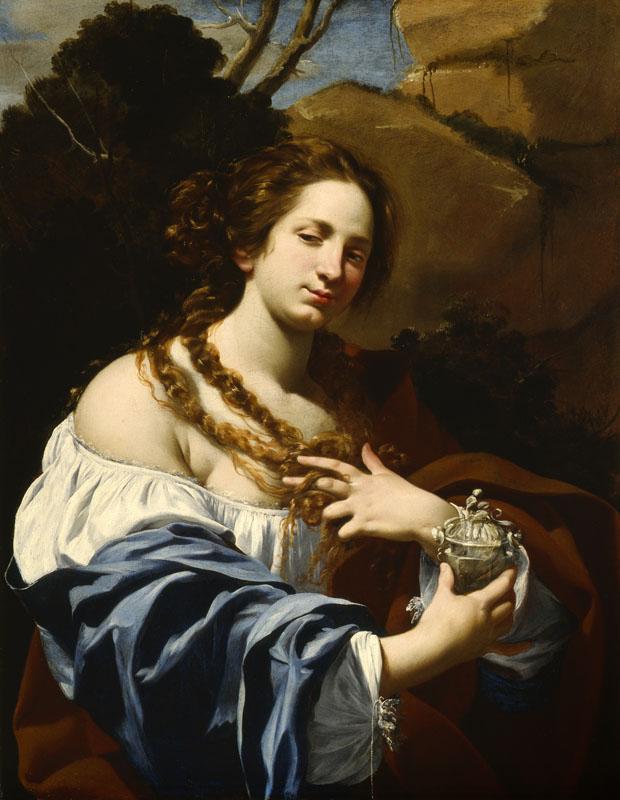 Simon Vouet - Virginia da Vezzo, the Artist Wife, as the Magdalen