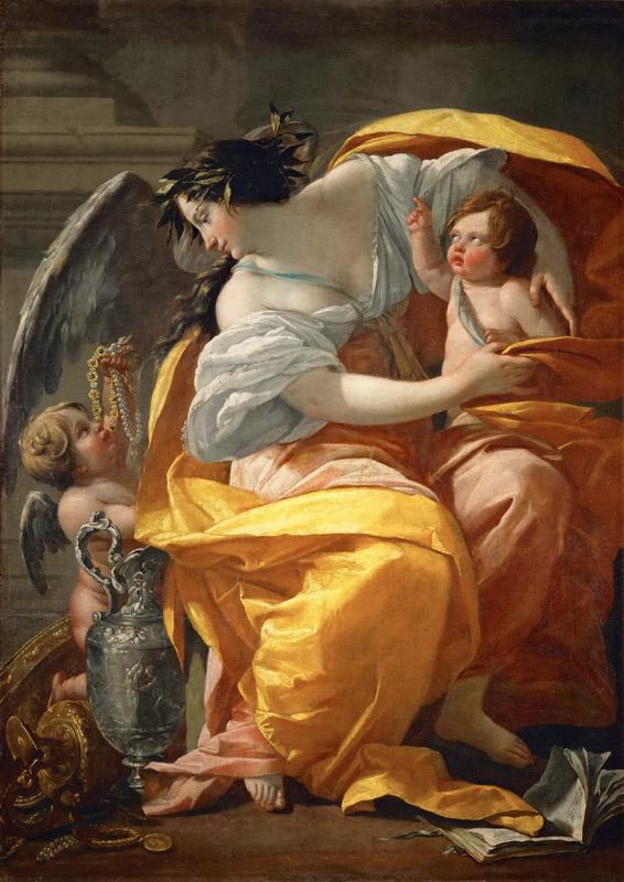 Simon Vouet -- Allegory of Wealth
