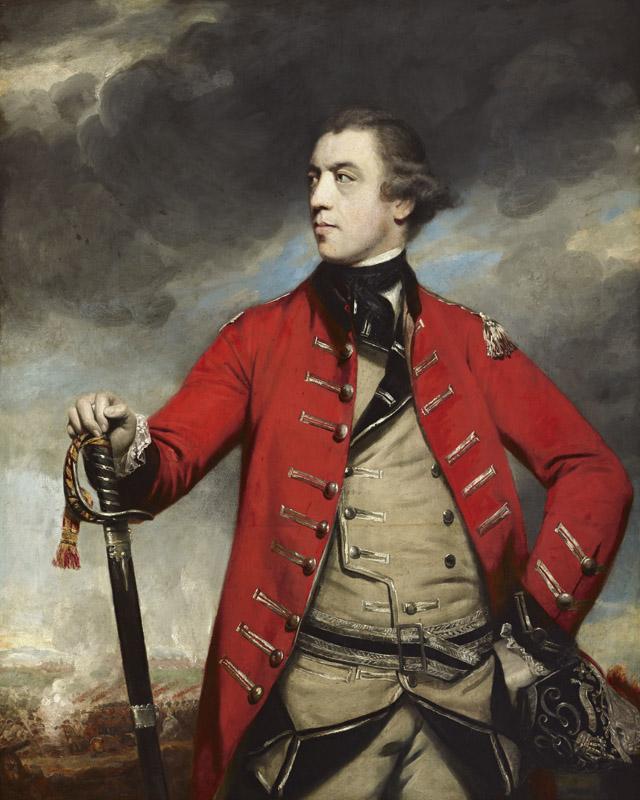Sir Joshua Reynolds - General John Burgoyne, c. 1766