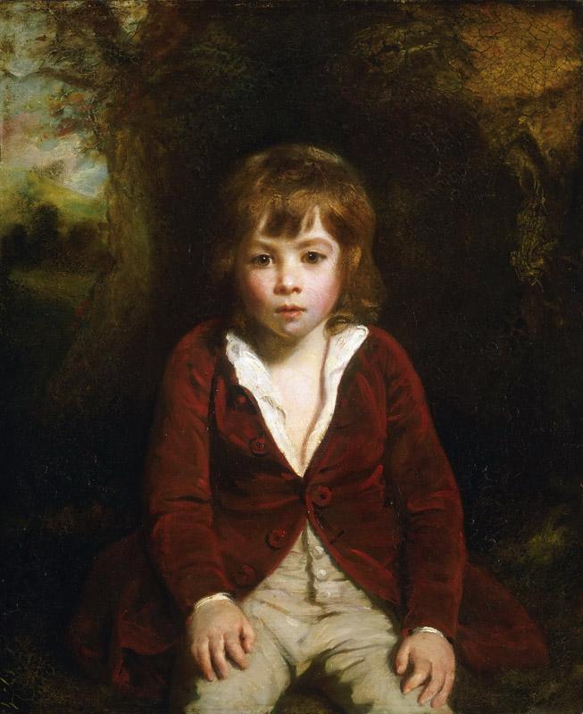 Sir Joshua Reynolds, English, 1723-1792 -- Portrait of Master Bunbury