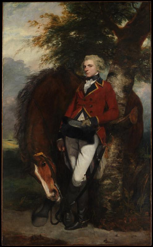 Sir Joshua Reynolds--Captain George K. H. Coussmaker (1759-1801)