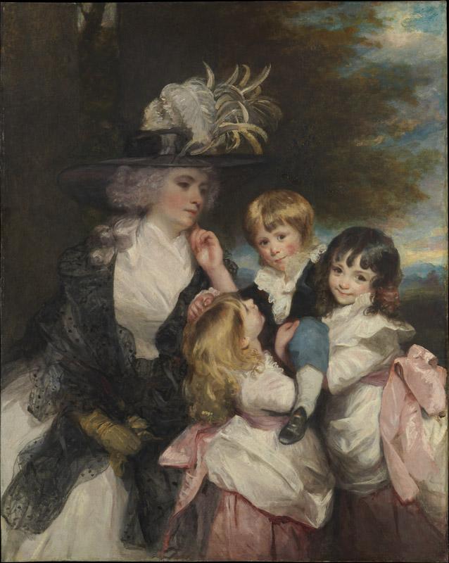 Sir Joshua Reynolds--Lady Smith (Charlotte Delaval) and Her Children (George Henry, Louisa, and Charlotte)