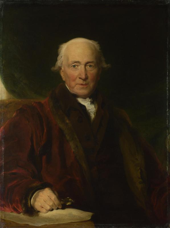 Sir Thomas Lawrence - John Julius Angerstein, aged over 80