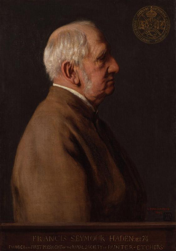 Sir Francis Seymour Haden by George Percy Jacomb-Hood