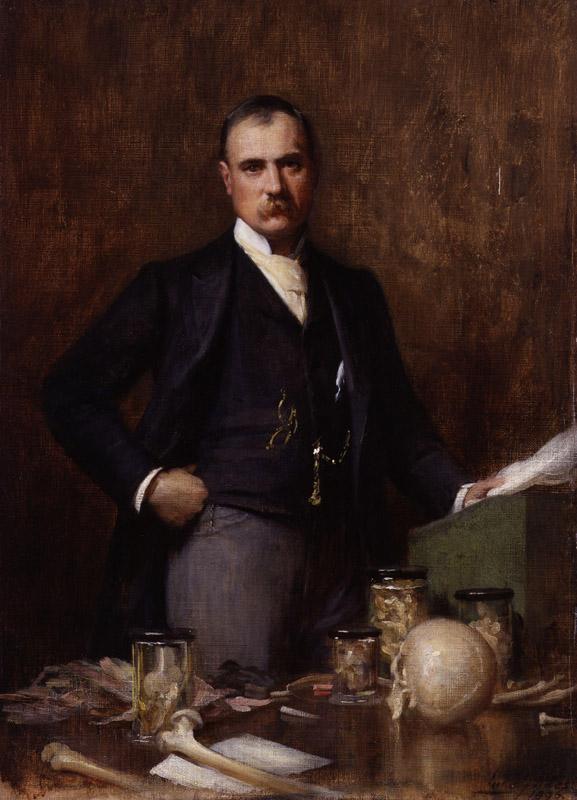 Sir Frederick Treves, Bt by Sir (Samuel) Luke Fildes