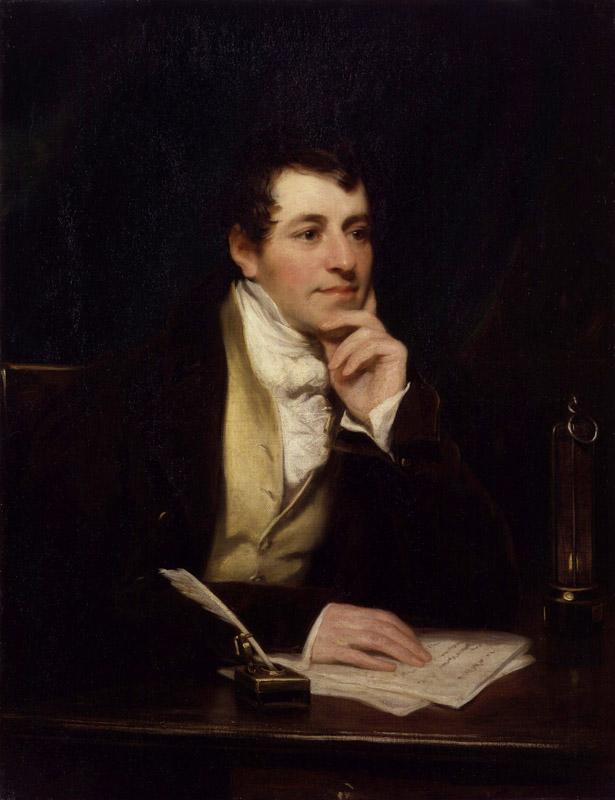 Sir Humphry Davy, Bt by Thomas Phillips