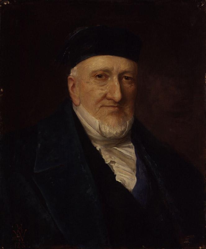 Sir Moses Haim Montefiore, 1st Bt by Henry Weigall