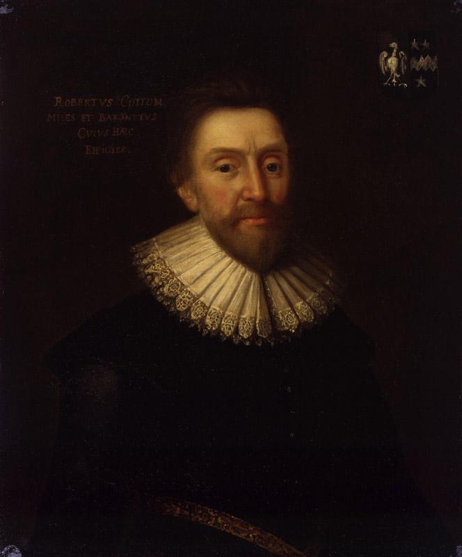 Sir Robert Bruce Cotton by Cornelius Johnson