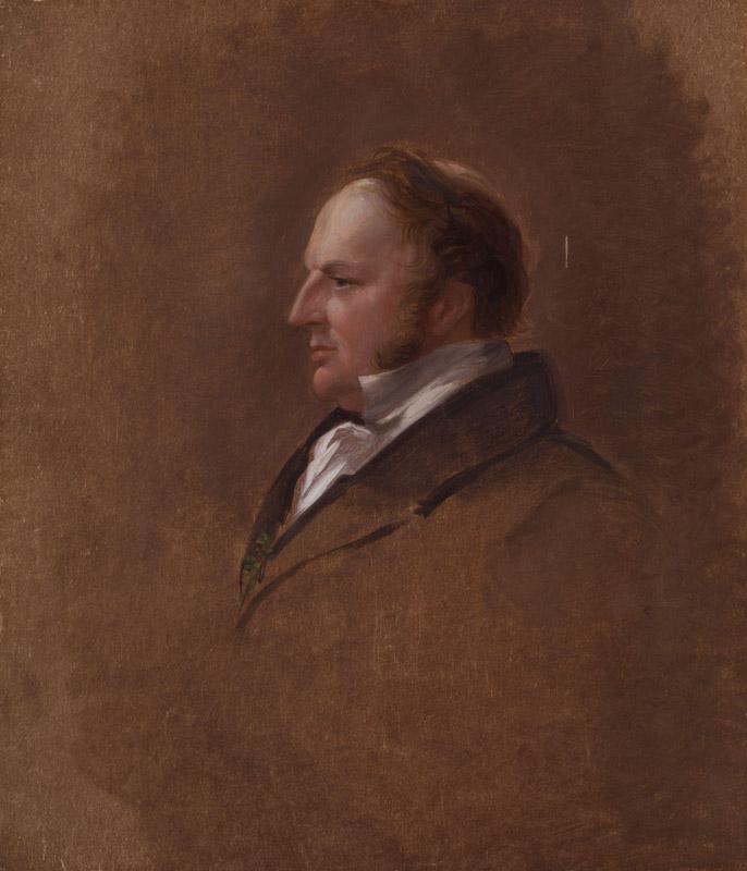 Sir Robert Harry Inglis, 2nd Bt by Sir George Hayter