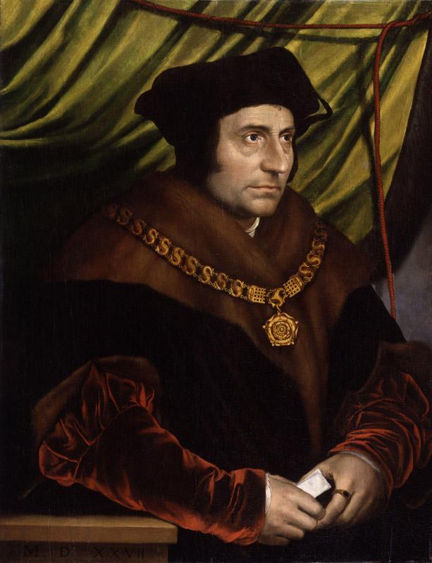 Sir Thomas More by Hans Holbein the Younger