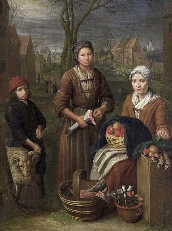 Snijers, Peter -- De koopvrouw, 1700 - 1752