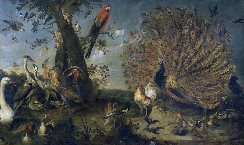 Snyders, Frans-Concierto de aves-203 cm x 334 cm