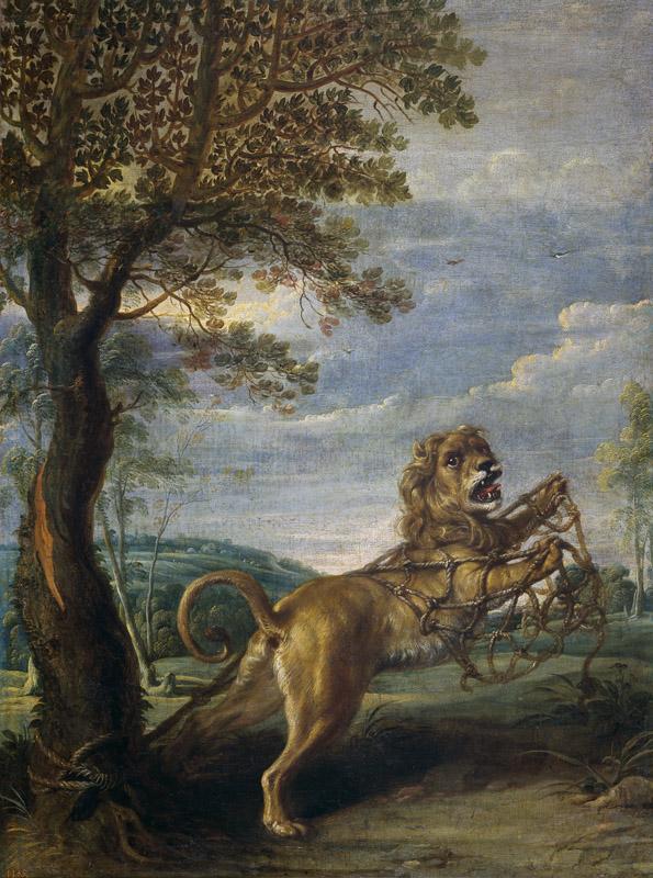 Snyders, Frans-Fabula del leon y el raton-122 cm x 84 cm