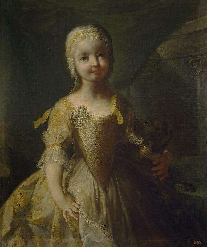 Solimena, Francesco-Maria Isabel de Borbon y Sajonia, infanta de Napoles