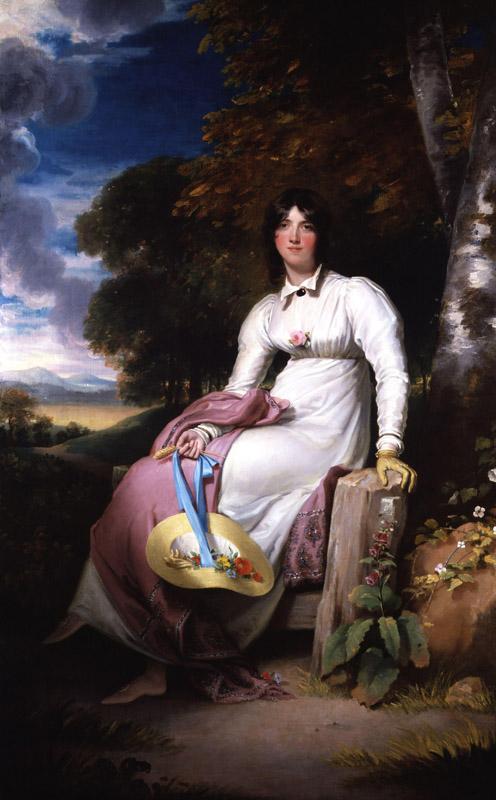 Sophia, Lady Burdett by Sir Thomas Lawrence