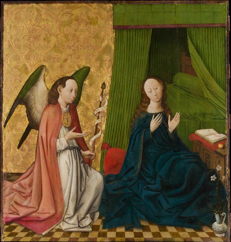 South German Painter--The Annunciation