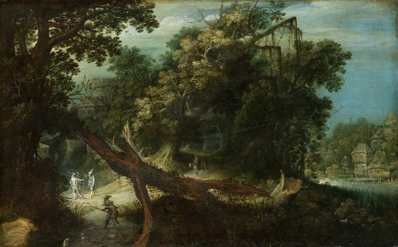 Stalbemt, Adriaen van -- Bergachtig landschap, 1600-1640