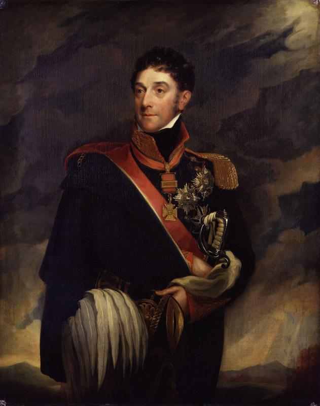 Stapleton Cotton, 1st Viscount Combermere by Mary Martha Pearson (nee Dutton)