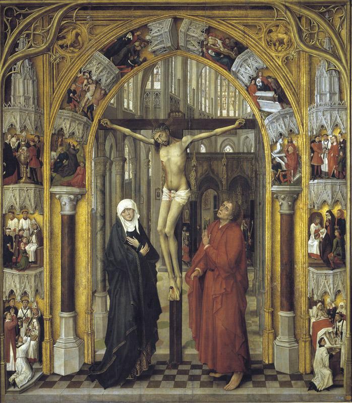 Stockt, Vrancke van der-Triptico de la Redencion la Crucifixion-195 cm x 172 cm
