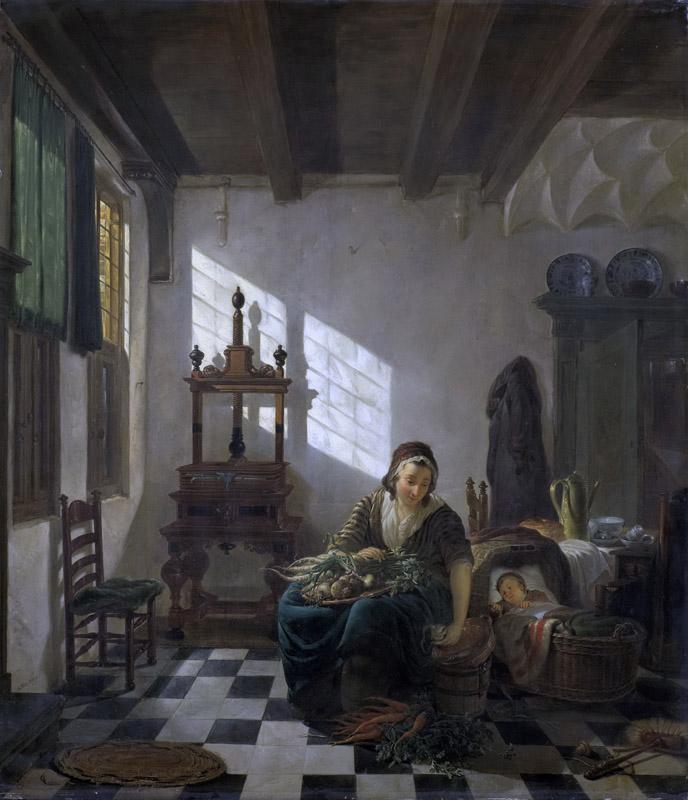 Strij, Abraham van (I) -- De huisvrouw, 1800-1811