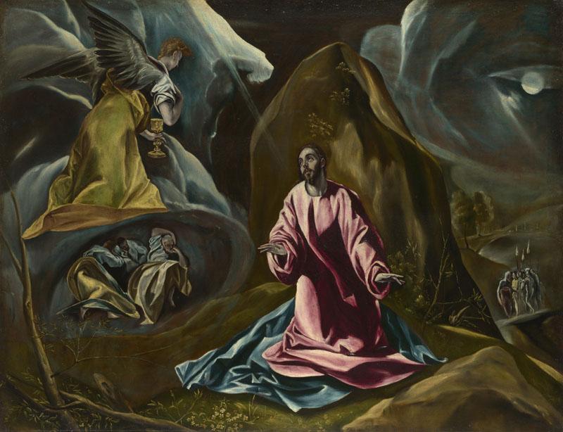 Studio of El Greco - The Agony in the Garden of Gethsemane