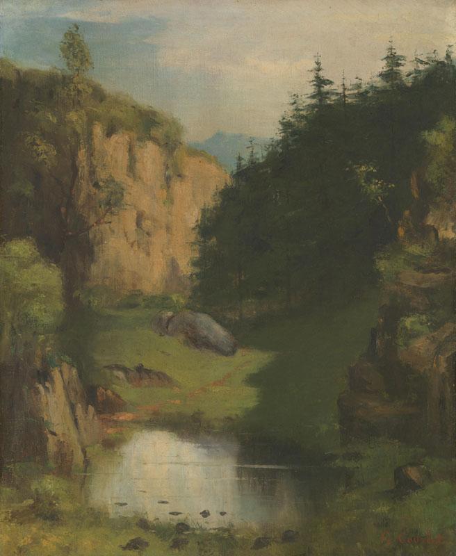 Studio of Gustave Courbet - The Pool