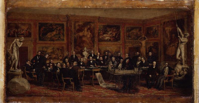 Study for The Fine Arts Commissioners, 1846 by John Partridge