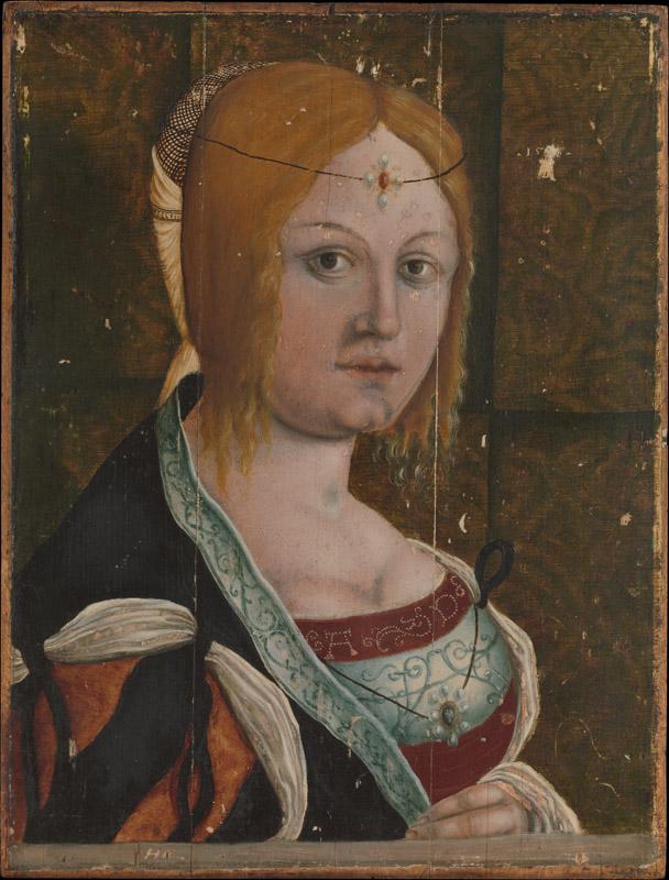Style of Albrecht Durer--Portrait of an Italian Woman