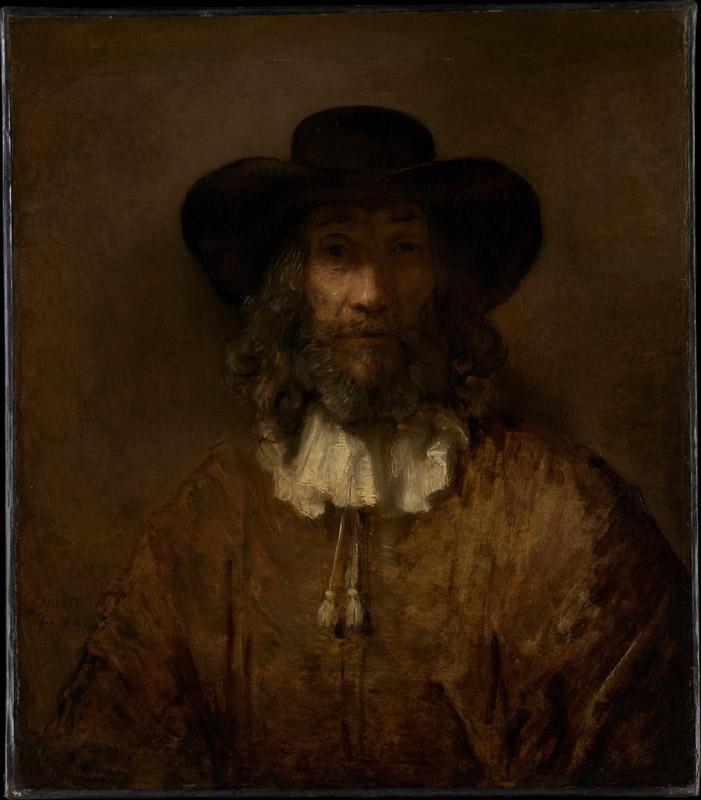 Style of Rembrandt--Man with a Beard