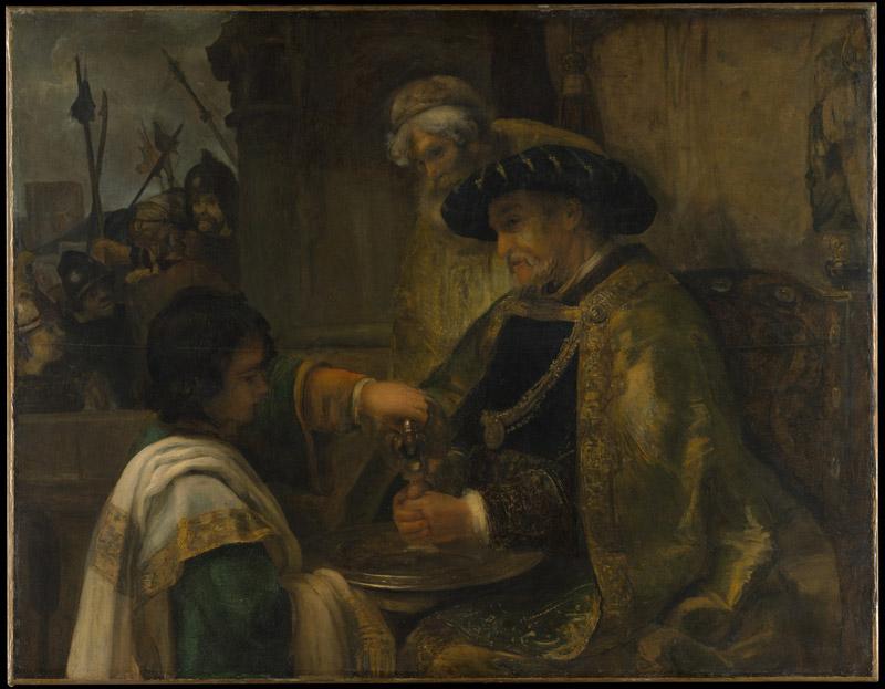 Style of Rembrandt--Pilate Washing His Hands