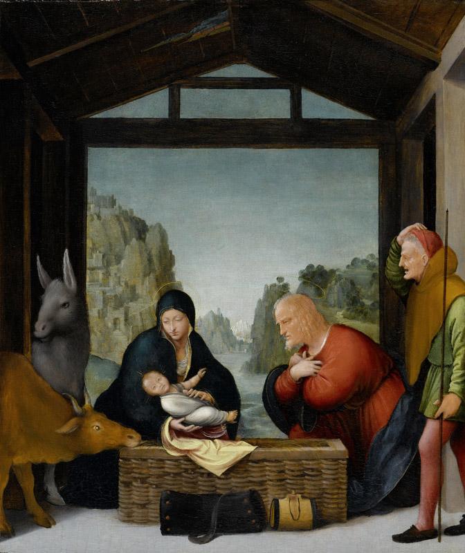 Suardi, Bartolommeo -- De aanbidding der herders, 1500-1535