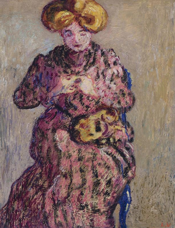 Suzanne with Cat, 1904 (Sotheby version)