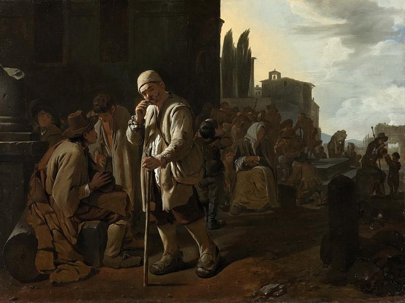 Sweerts, Michael -- De hongerigen spijzen, 1646-1652