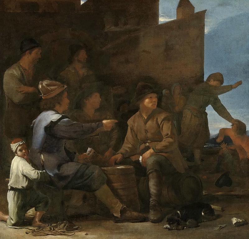 Sweerts, Michael -- De kaartspelers, 1646-1652