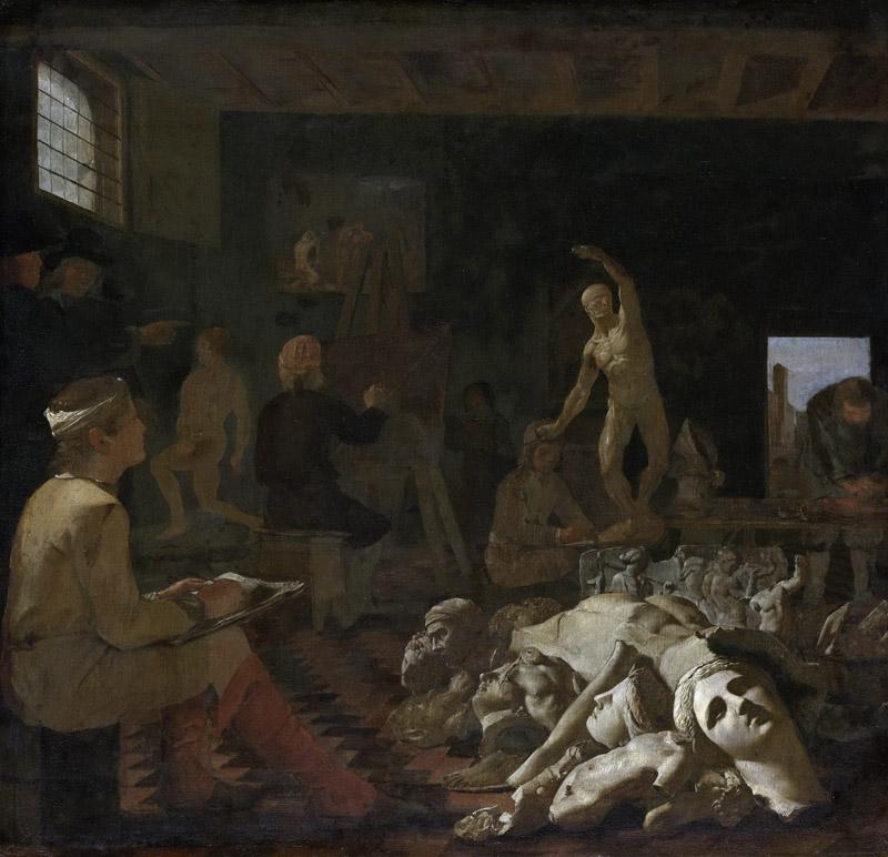 Sweerts, Michael -- Een schildersatelier, 1646-1652