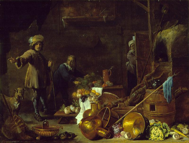 Teniers the Younger, David Heem, Jan Davidsz de - An Artist in His Studio