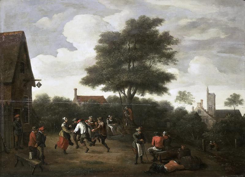 Teniers, David (II) -- Dansende boeren, 1620-1700