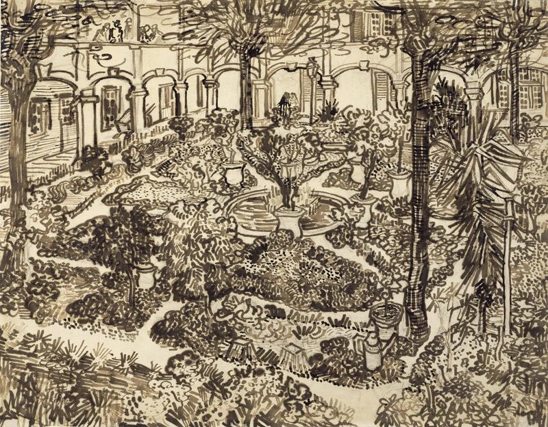 The Garden of the Hospital of Arles