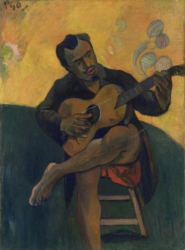 The Guitar Player - Paul Gauguin