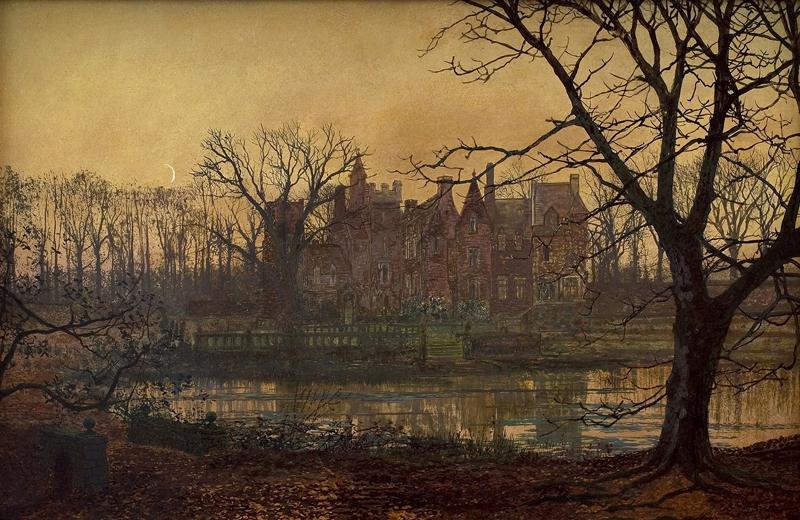 The Old Grange at Sunset, 1877