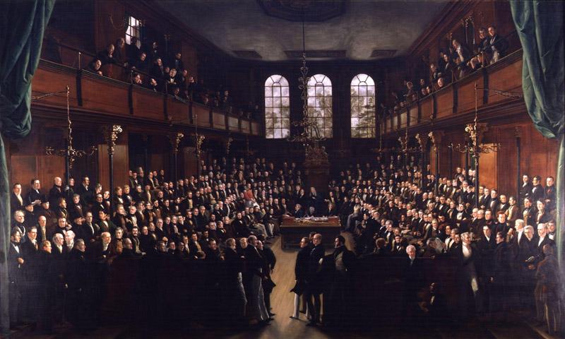 The House of Commons, 1833 by Sir George Hayter