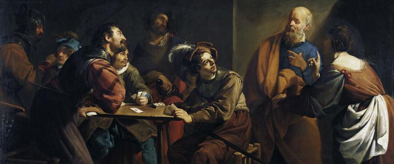 Theodoor Rombouts - The Denial of St Peter