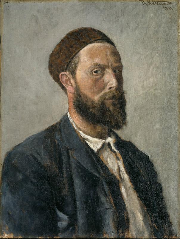Theodor Kittelsen - Self-Portrait